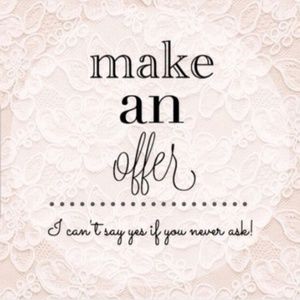 I love fair offers!!